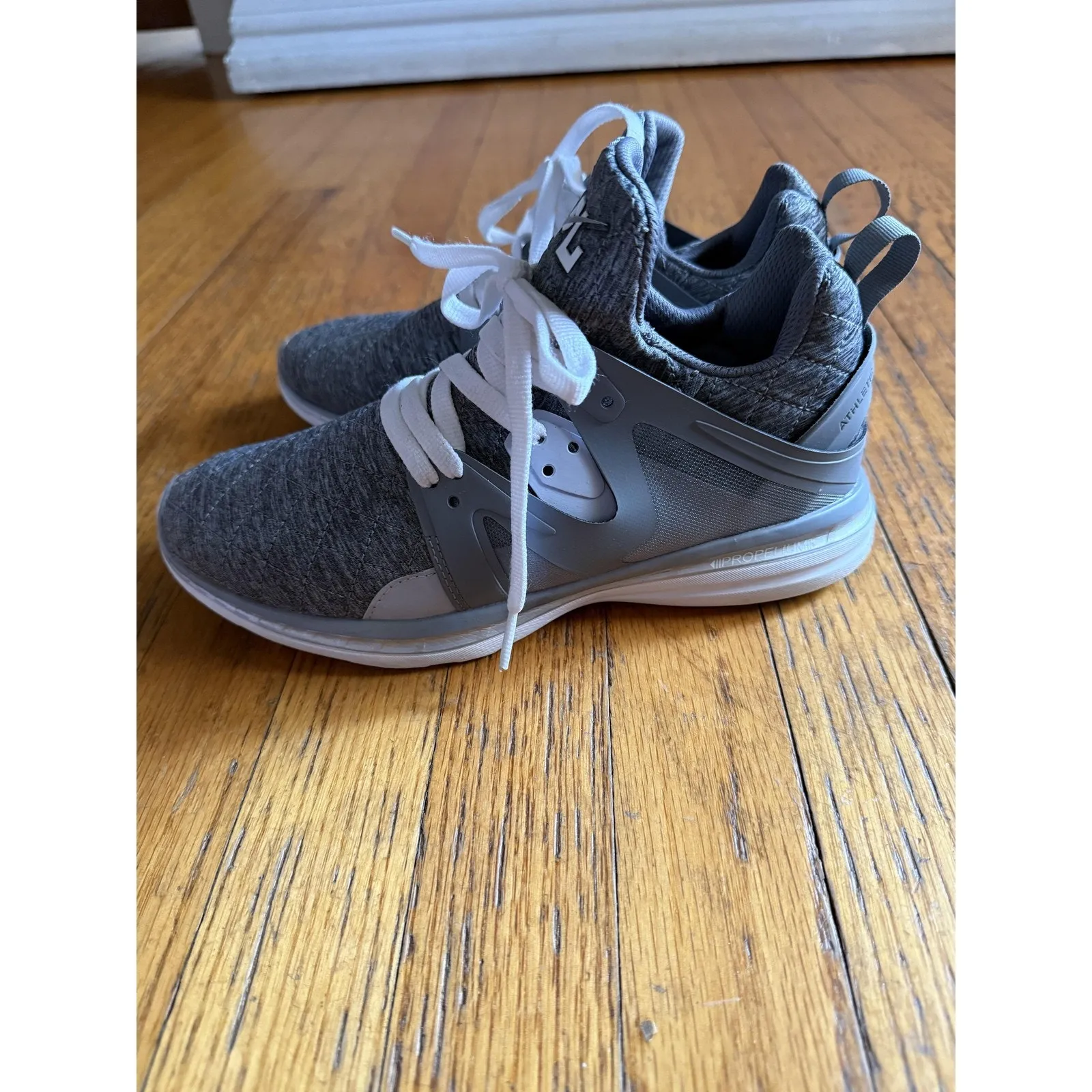 APL Ascend W Shoes Womens Size 9 Gray White Training Running Propelium Sneakers - Image 6