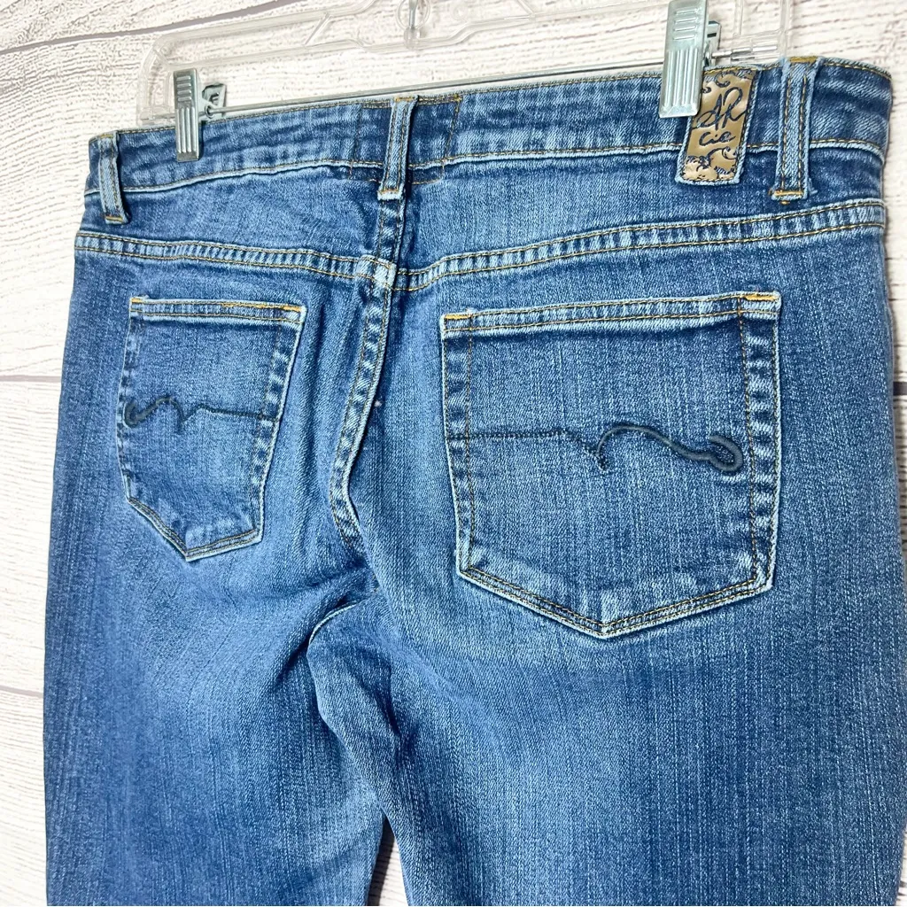 American Rag Medium Wash Super Flare Jeans 
Size 11 Short - Image 5