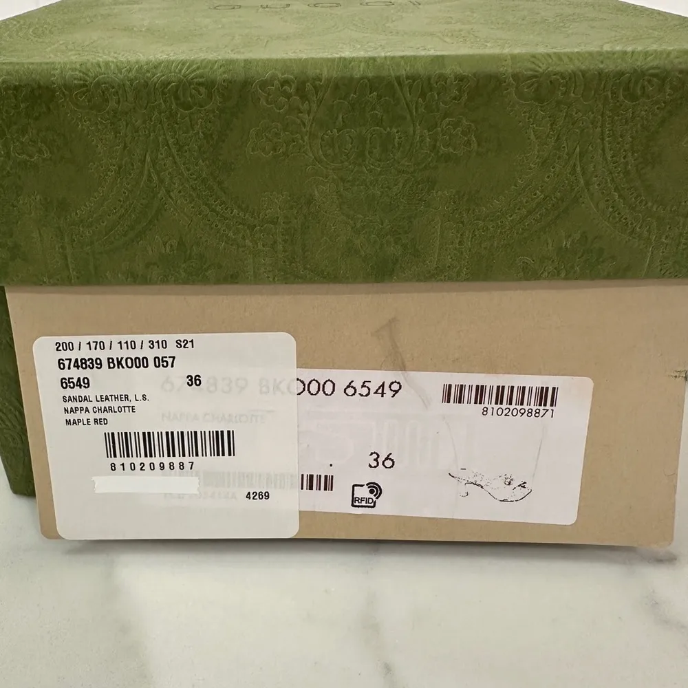 Gucci GG Marmont Sandals - Image 9