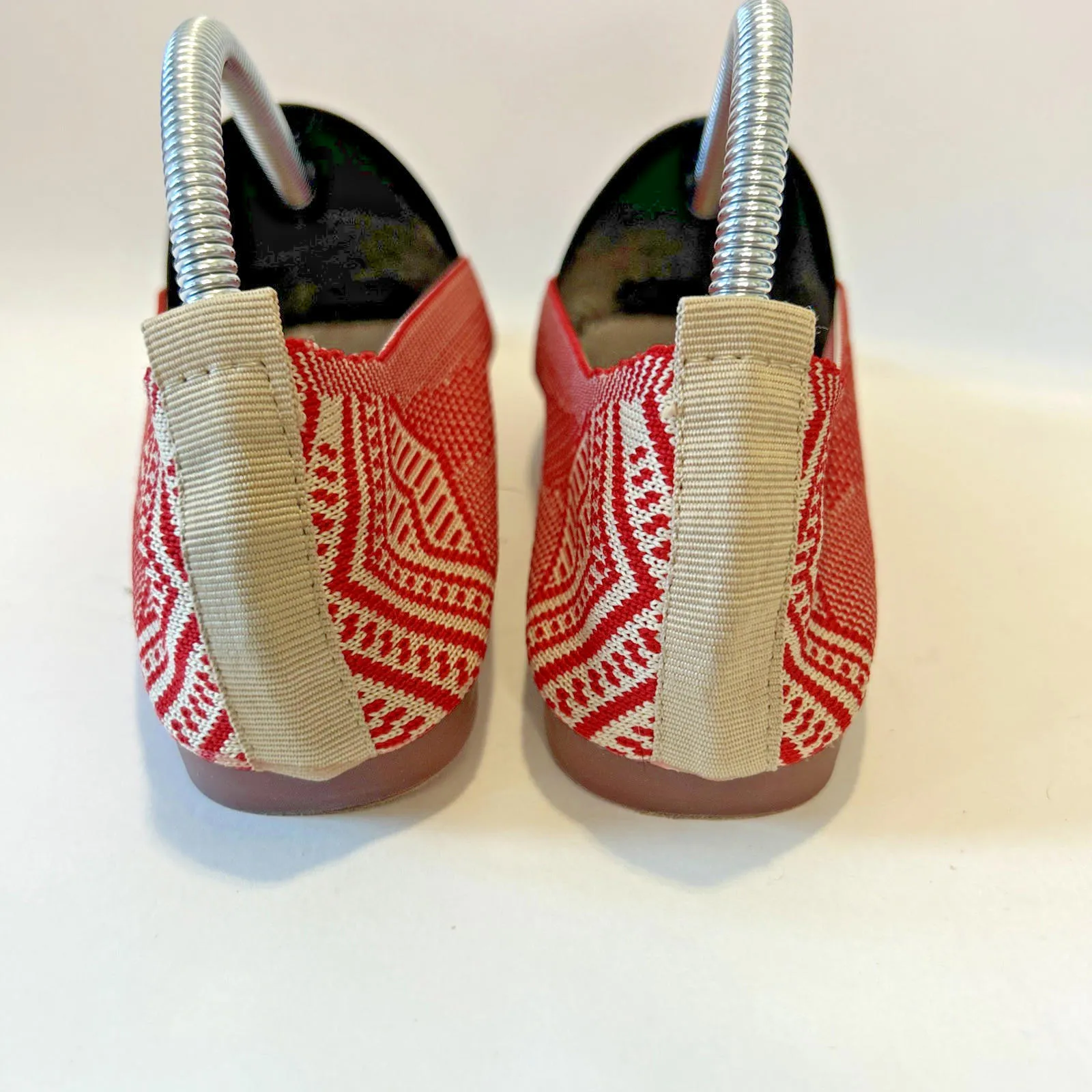 RVROVIC Women’s Flat Shoes Sz 8.5 Knitted Lightweight Slip - Image 4