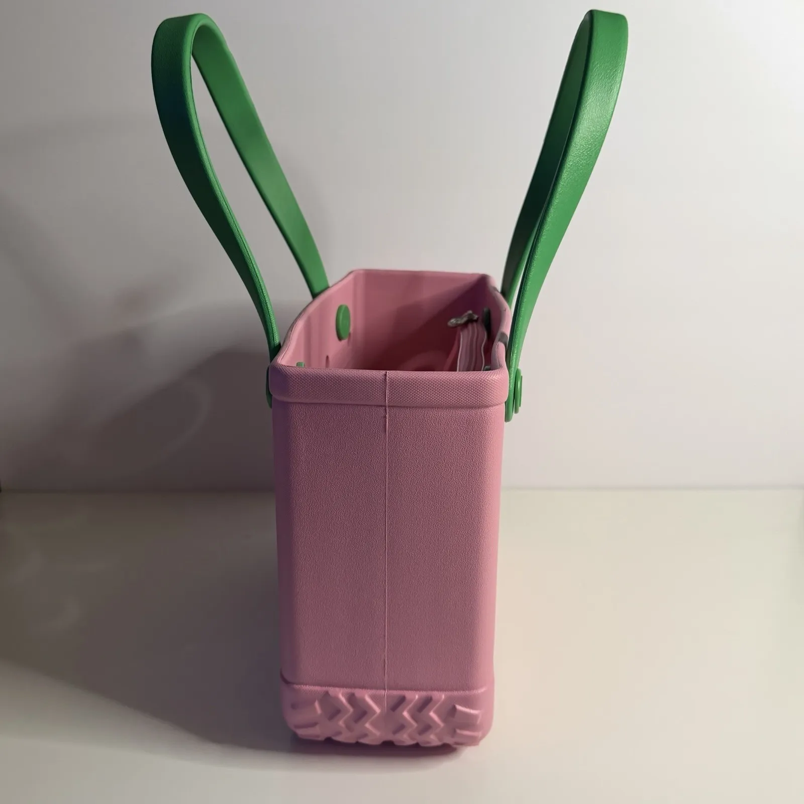 Bitty Bogg O'Lantern Pink Green Limited Edition Halloween Tote Purse Trick Treat - Image 3