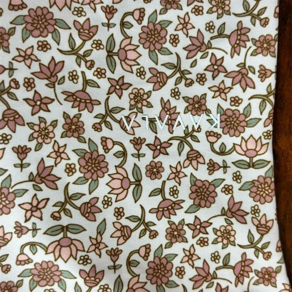 KAVALA Women's XL Floral Print Sleeveless Bodysuit Multicolor Casual - Image 5