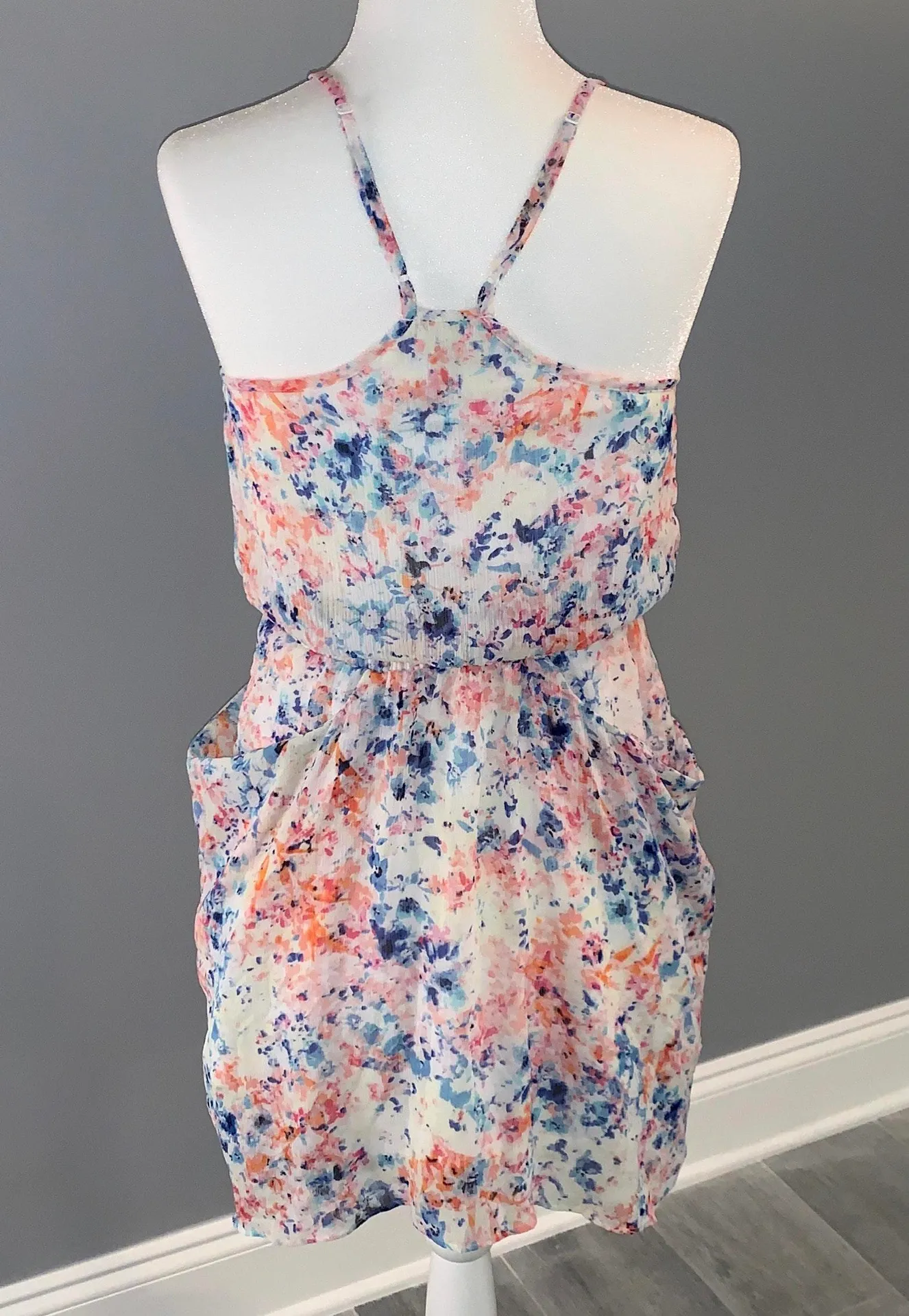 floral multicolor dress size 1 - Image 2