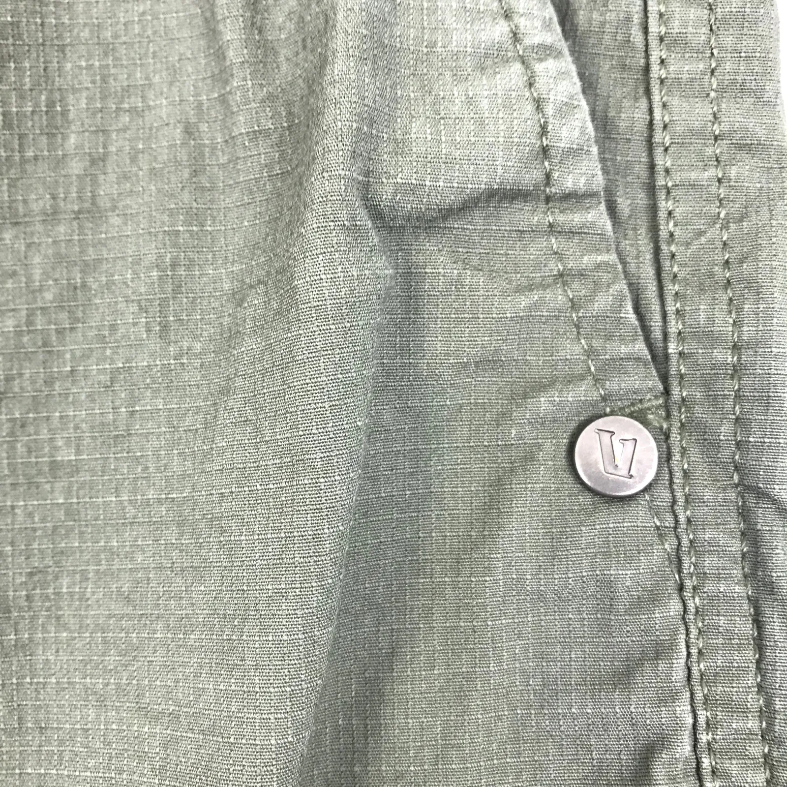 VUORI Ripstop DuraTerra Pant Women S Army Green Outdoor Hiking Travel Light EUC - Image 10