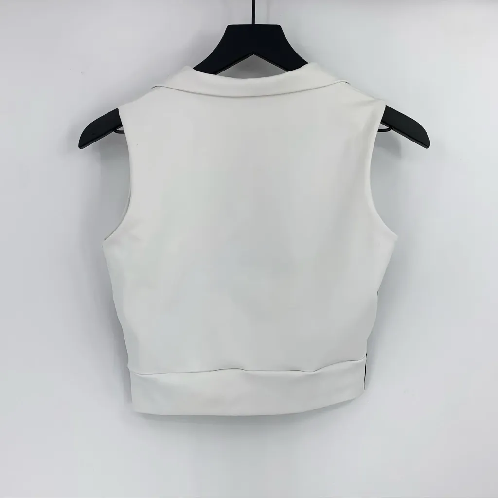 NWT PORT DE BRAS Gio Wave Top Chantilly/Black M Black Size M - Image 6