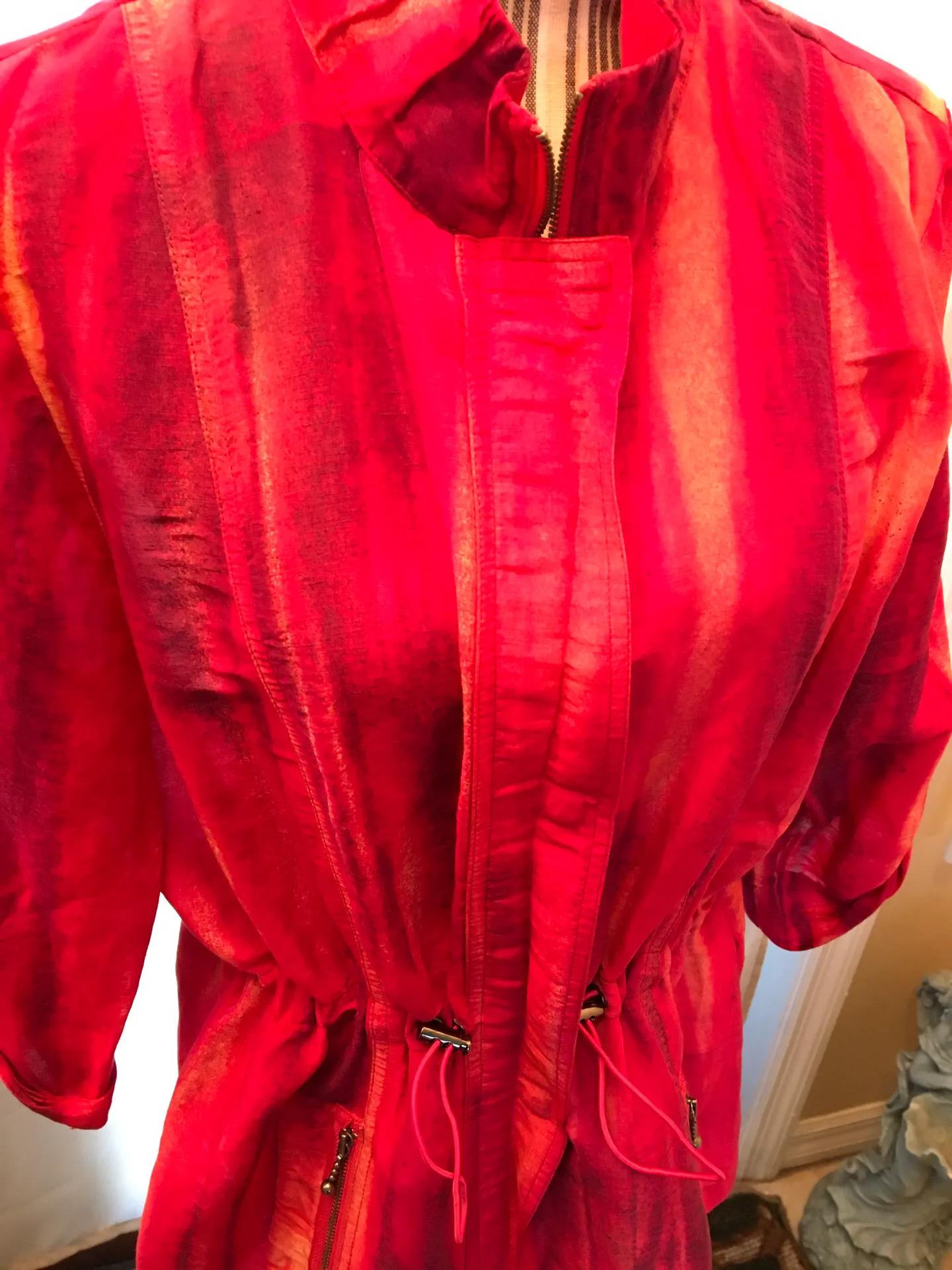 Chico’s size 2 lg mult color light weight Jacket - Image 6