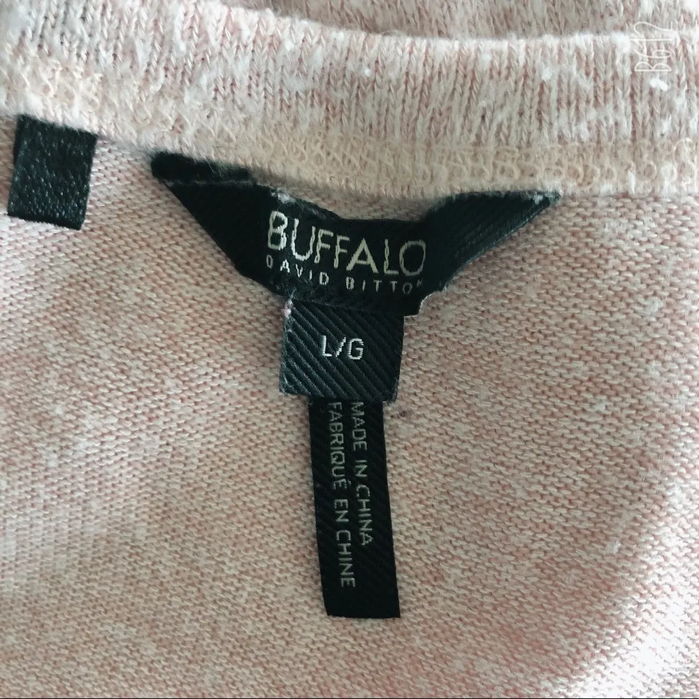 Buffalo David Bitton Blush Sweatshirt Size L - Image 6
