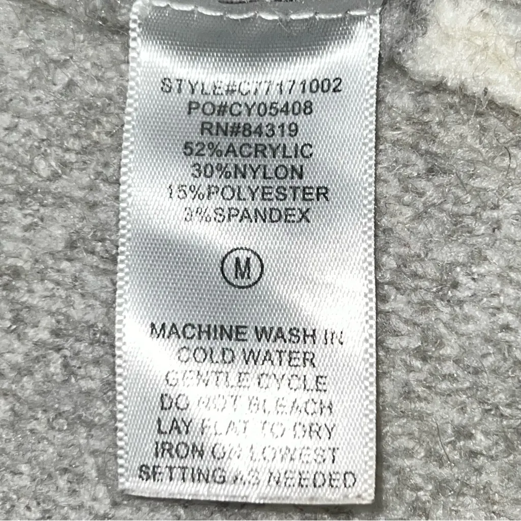 Cyrus Gray and Cream Striped Cardigan - Image 8