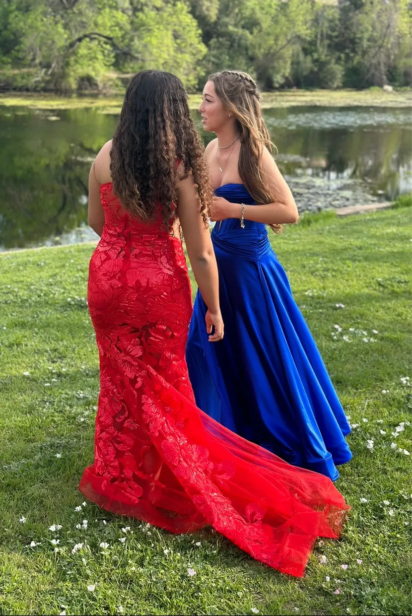 Jovani Prom Dress Red 8  - Image 2