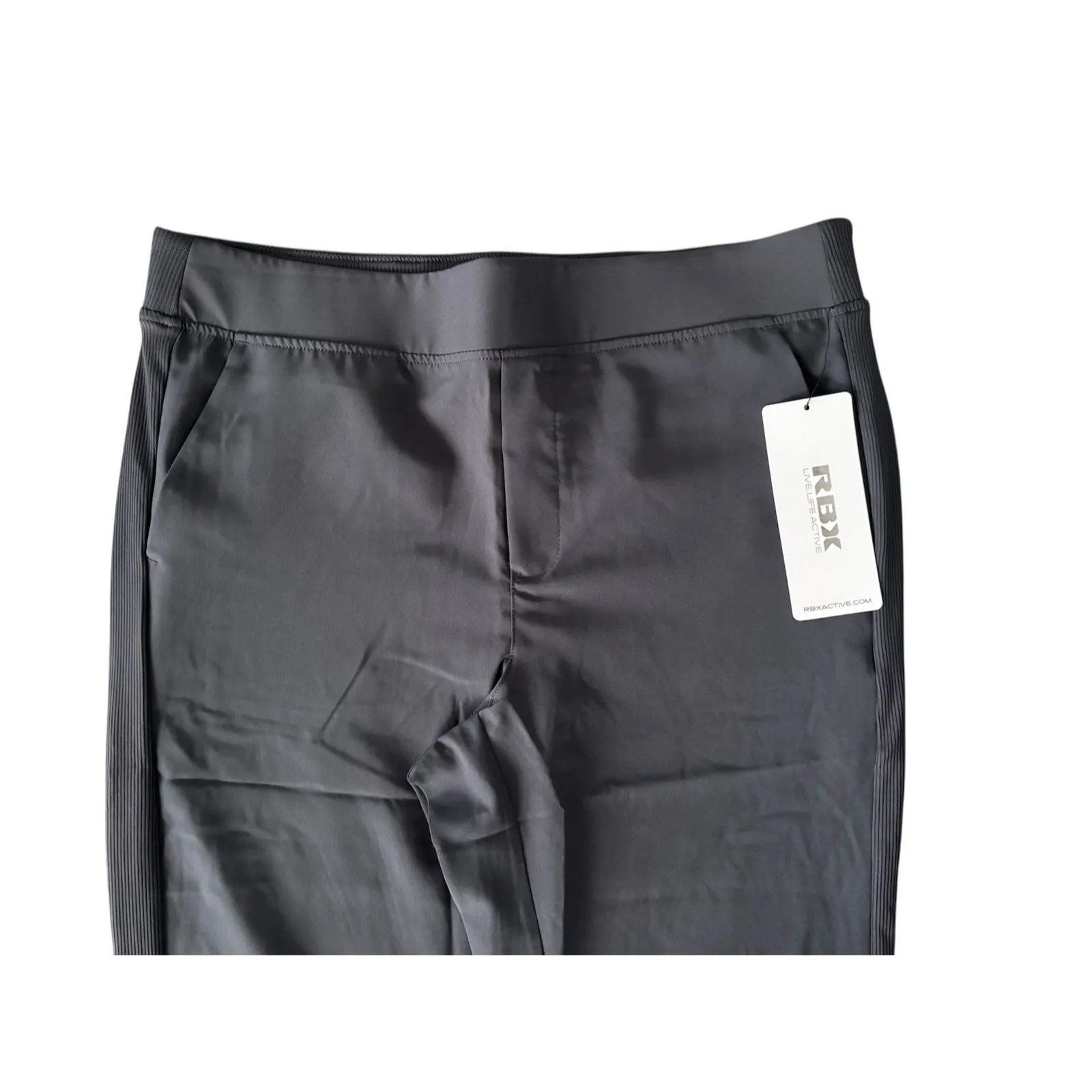RBK Active Women’s Gray Commute Travel Work Athletic Activewear Jogger Pants NEW - Image 6