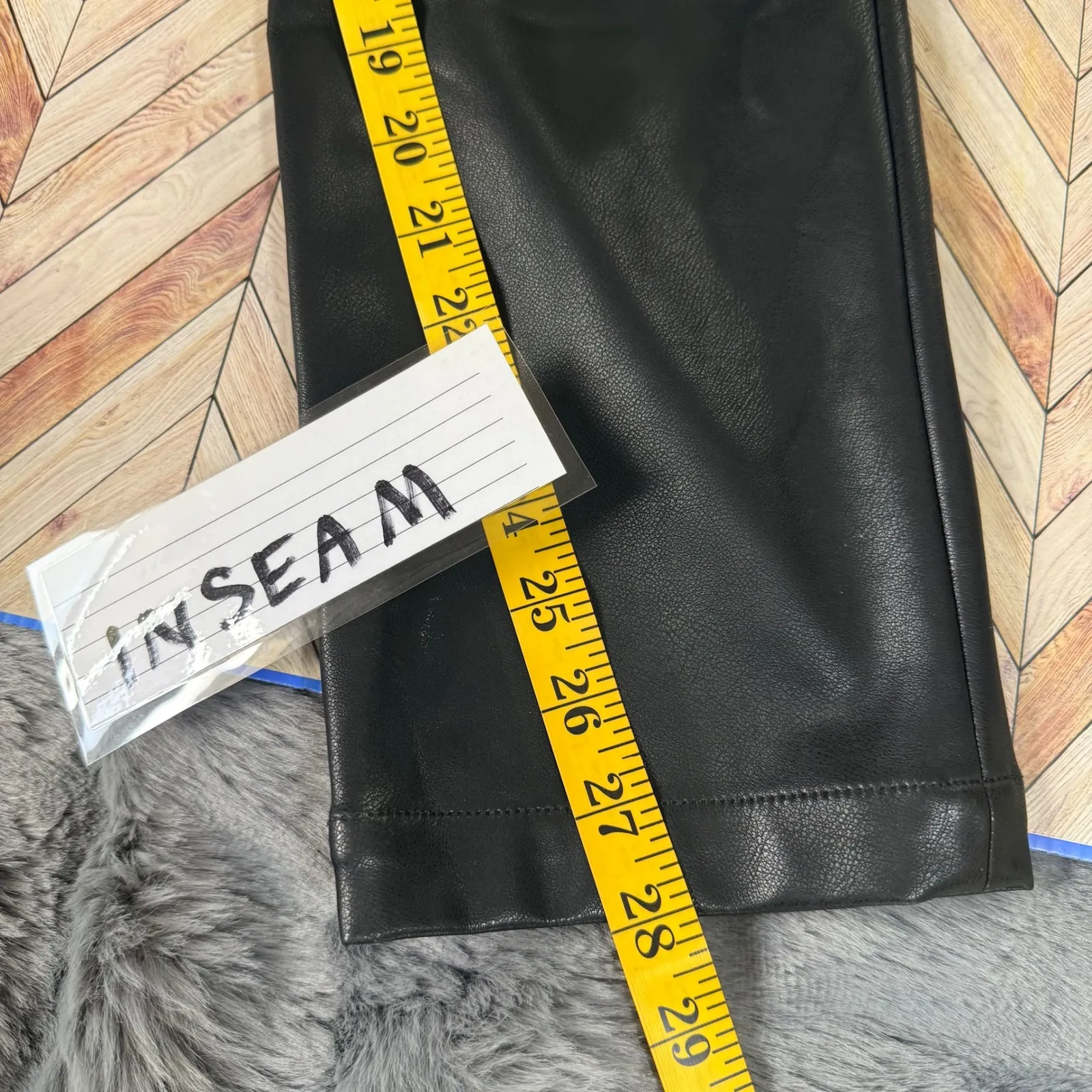 WEWOREWHAT Utility Jumpsuit Black Vegan Leather Zipper Pockets S NWT Moto Edgy - Image 11