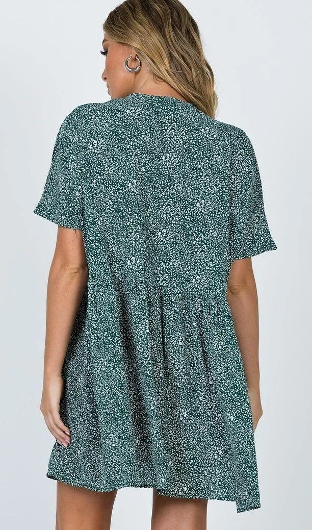 Noname Mini Dress in Green - Image 5