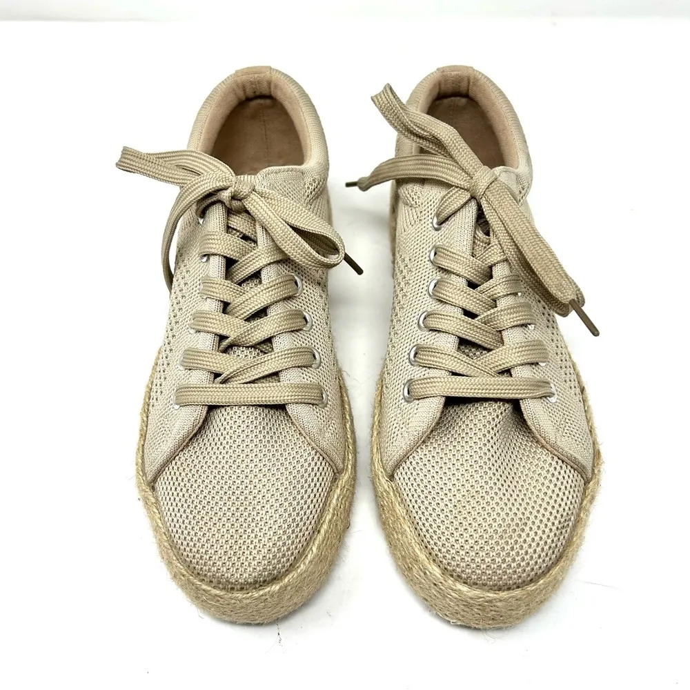 BENDEL Beyley Lace-Up Platform Espadrille Sneakers, size 8.5 - Image 10