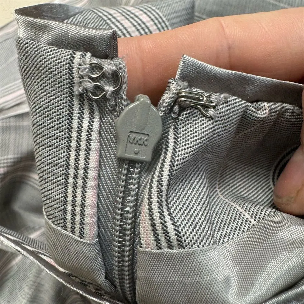 Adrienne Vittadini Women's Plus Size 20 Plaid Knee Length Dress - Image 2