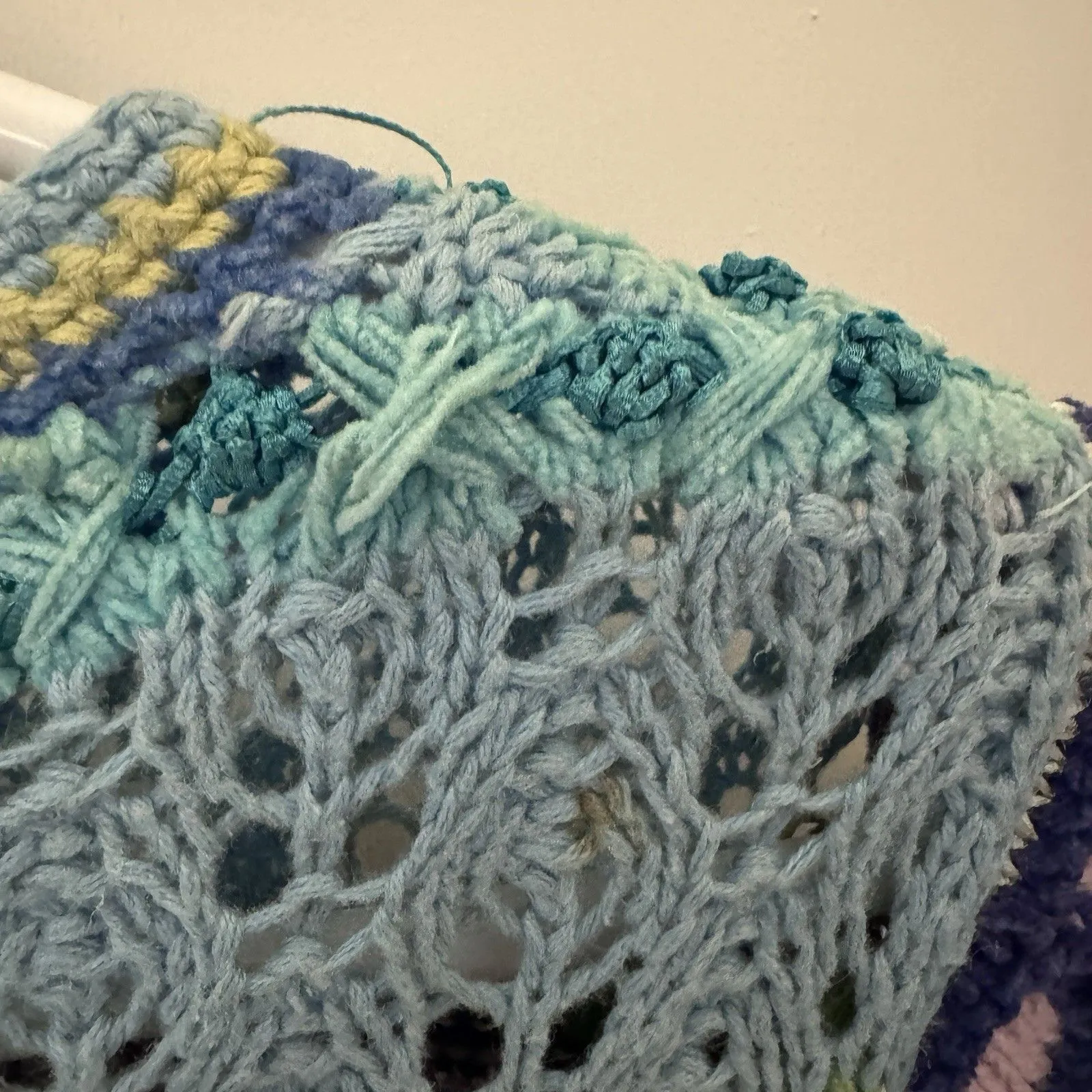 Northern Isles Women’s Knit Cardigan Sweater Living Color Eggshell Blue Medium Multiple - Image 10