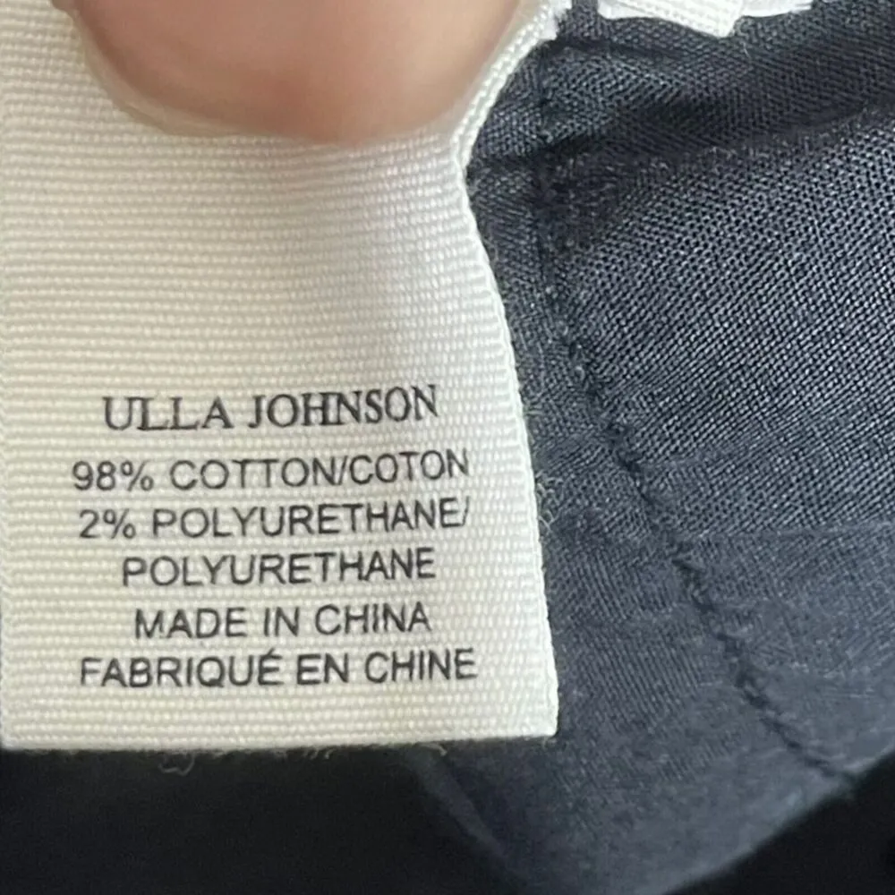 Ulla Johnson  Prince Polka Dot Skinny Jeans Cropped Charcoal Gray Women’s Size 2 - Image 11