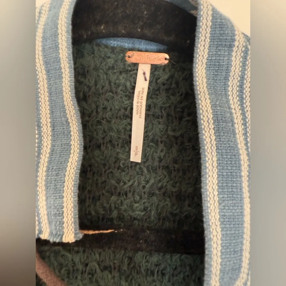 Free people lonestar poncho green western inspired women’s Size S - Image 7