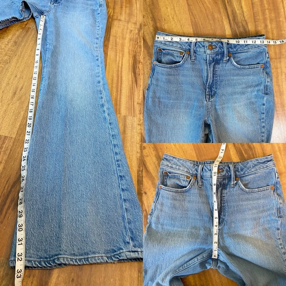 Madewell Tall Perfect Vintage Flare Jeans Light Wash - Image 11