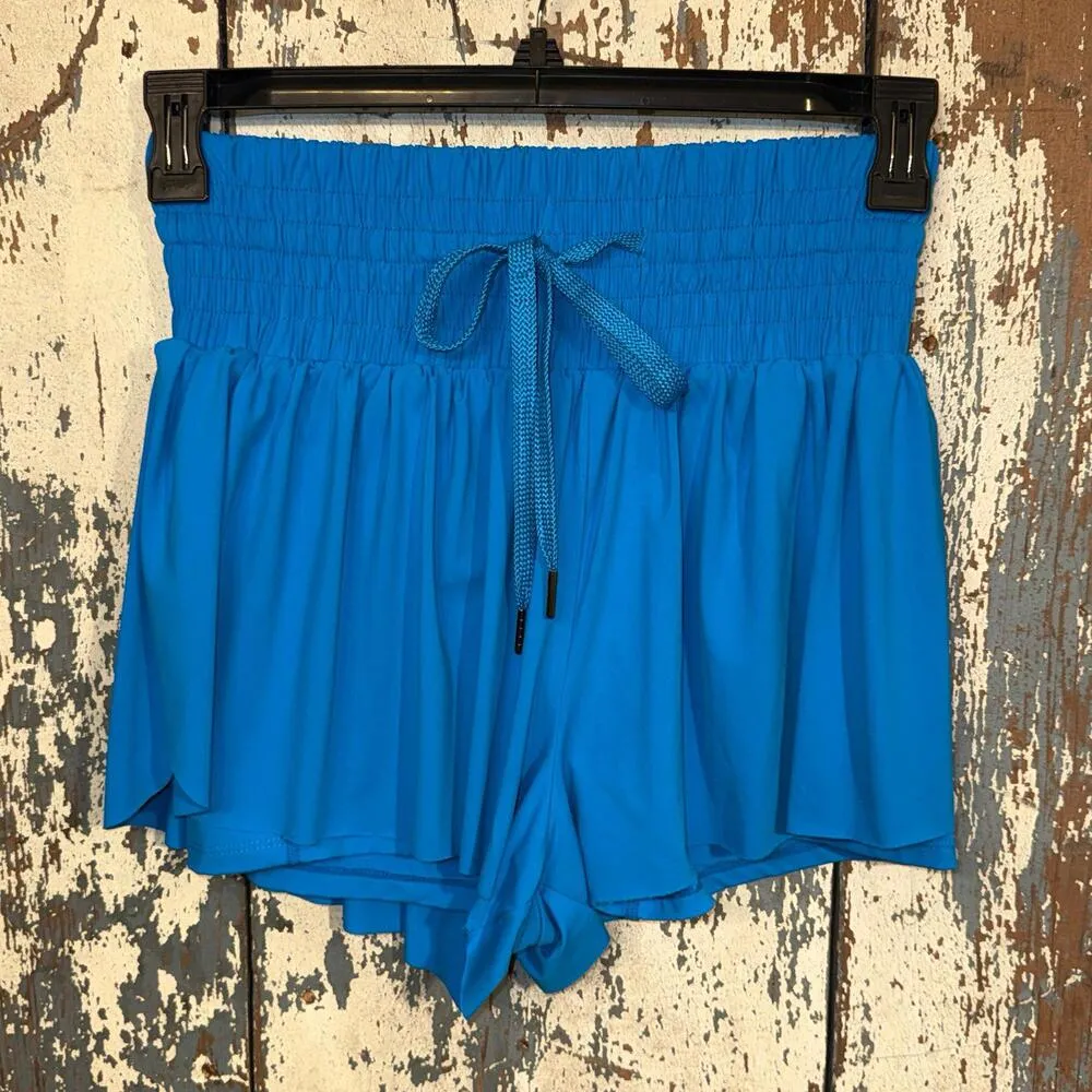 Flowy Athletic Women's Shorts size Medium Blue - Image 2