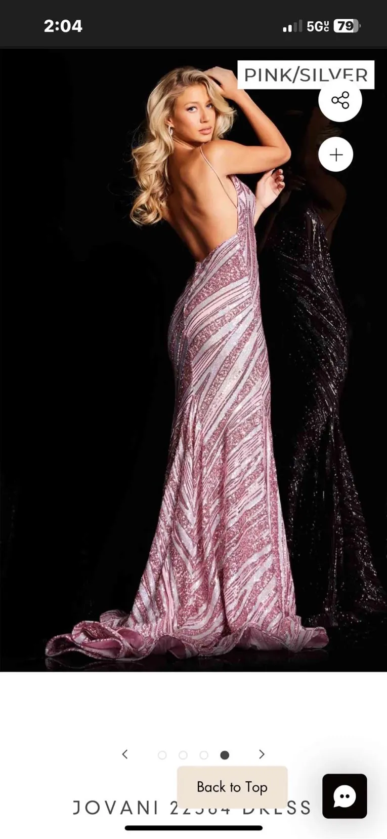 Jovani Prom Dress - Image 3