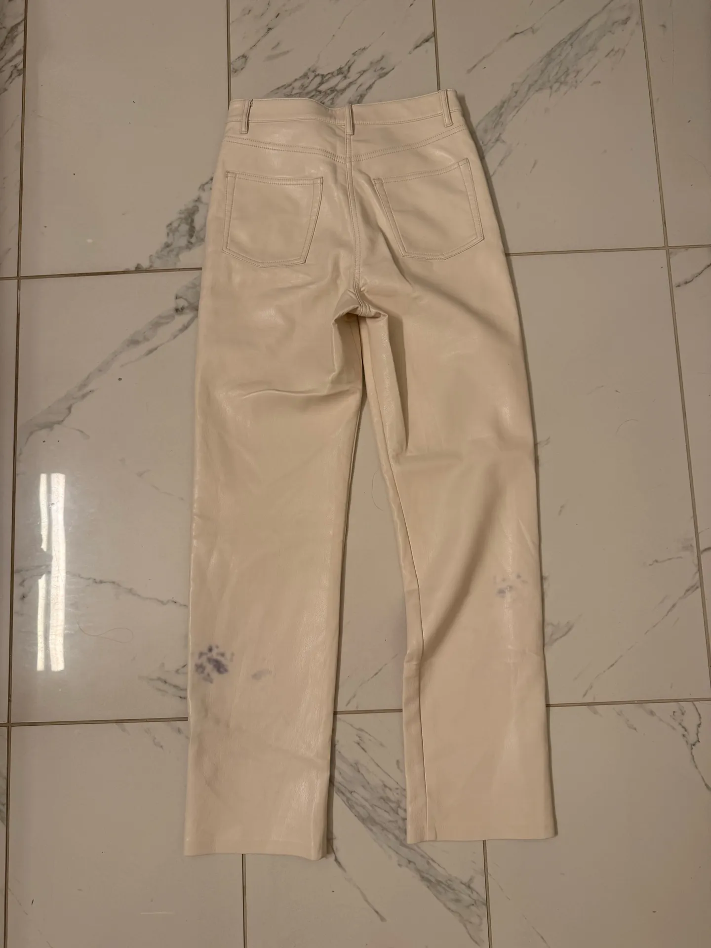 Aritzia Melina Pants Leather - Image 2