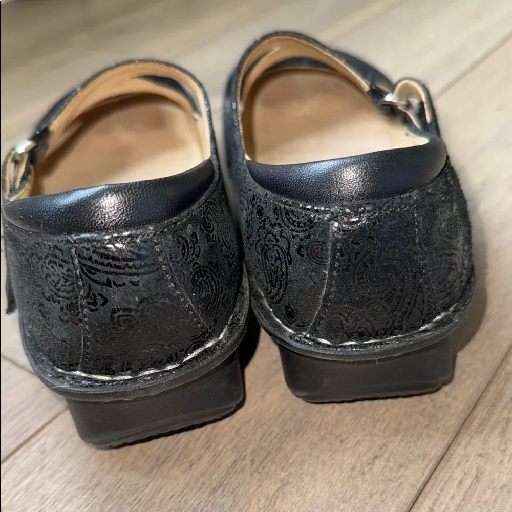 Alegria Jill Black Paisley Mary Jane Shoes - Image 4