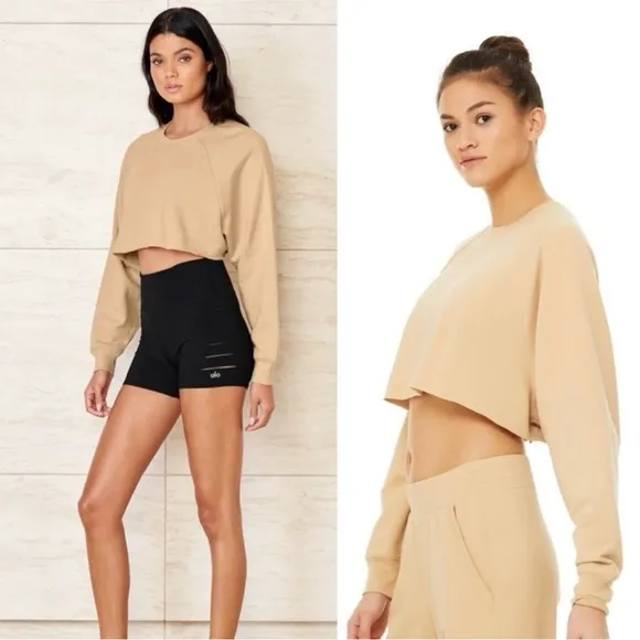 Alo Yoga Double Take Pullover Size M - Image 2