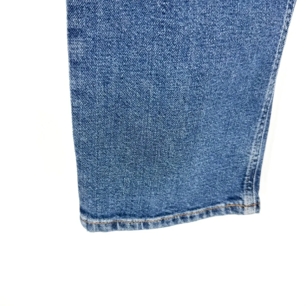 Citizens of Humanity Charlotte Button Fly High Rise Straight Leg Size 28 - Image 5