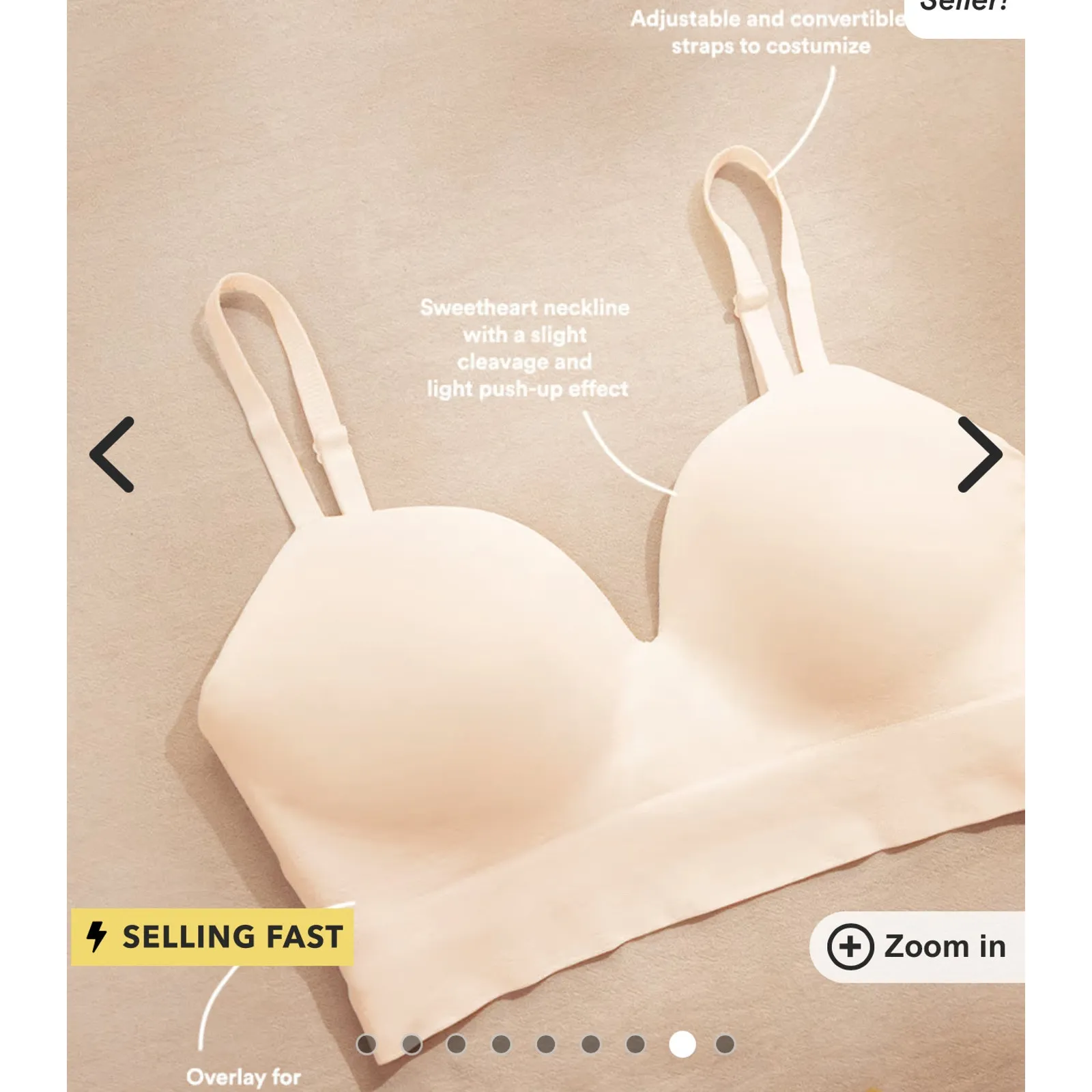 Truekind Supportive Comfort Wireless Shaping Bra Size L - Image 9