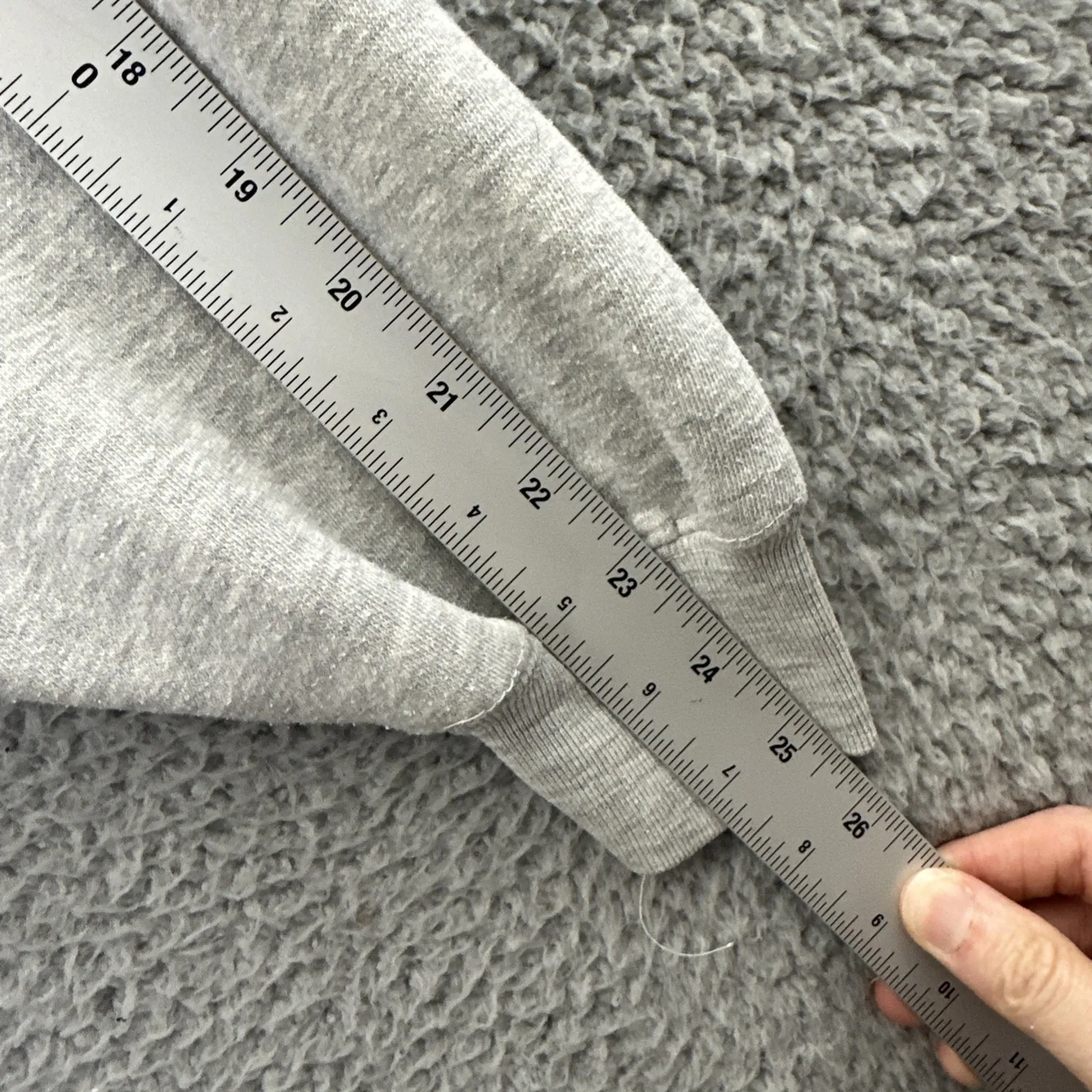 Vintage 90s Limited Jeans Worldwide Crew Neck Sweatshirt Gray Women's Large - Image 8