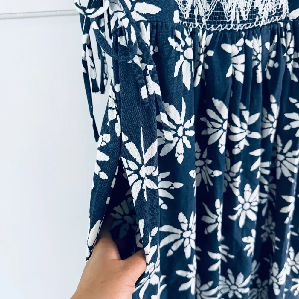 En Saison Catalina Floral Dress Blue Size L - Image 10