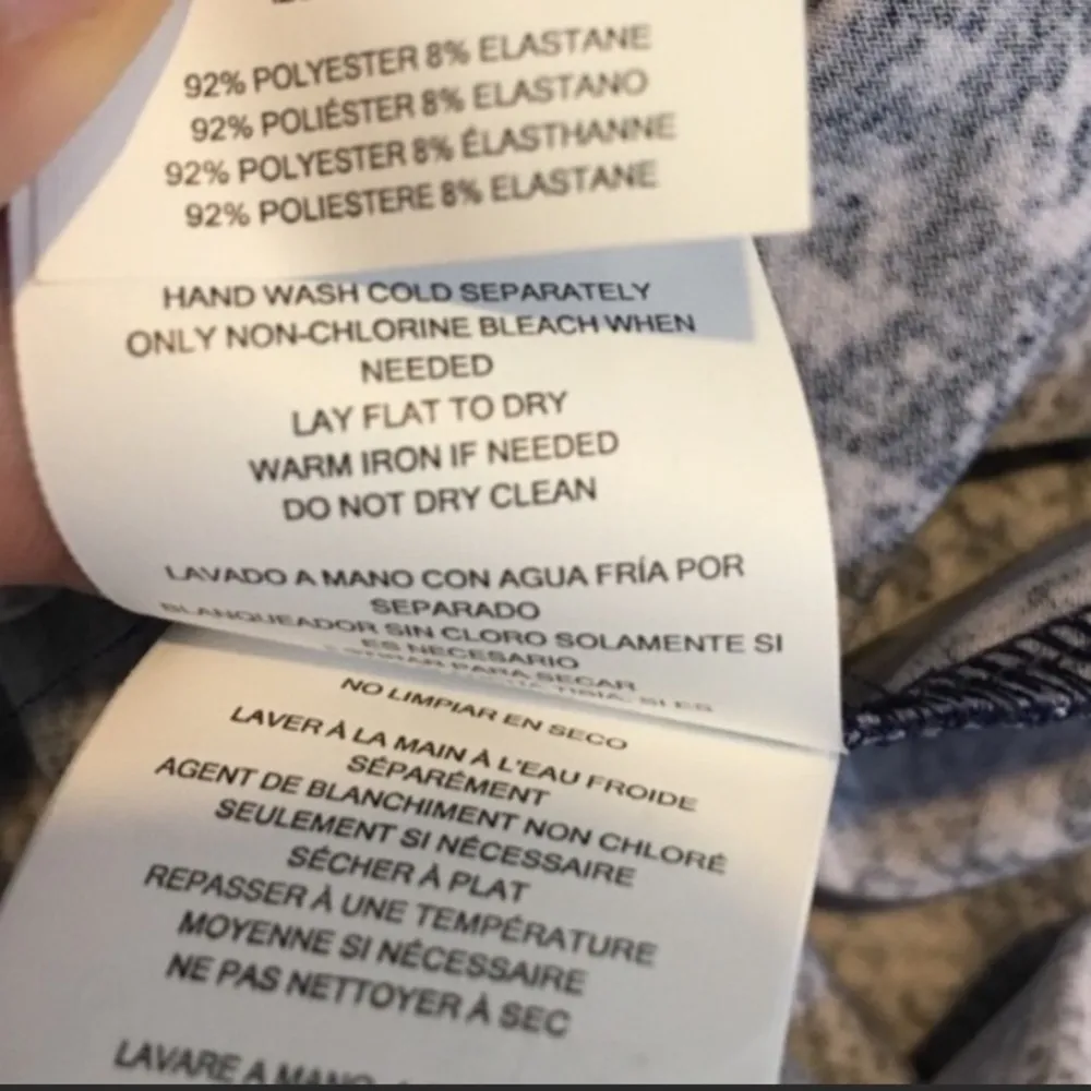 MICHAEL Michael Kors Blouse Blue Silver Size Small - Image 7