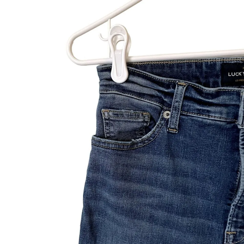 Lucky Brand Brigitte skinny jeans medium wash classic casual comfortable pants - Image 2