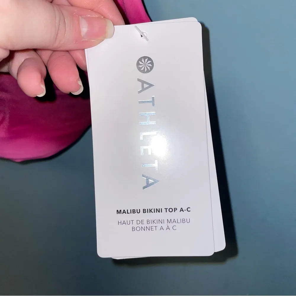 Athleta Malibu Bikini Top A-C Cup Size XL - Image 3