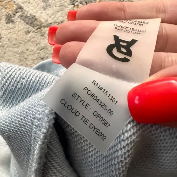 Good American  Cloud Tie‎ Dye Shorts Size 6 NWT - Image 7