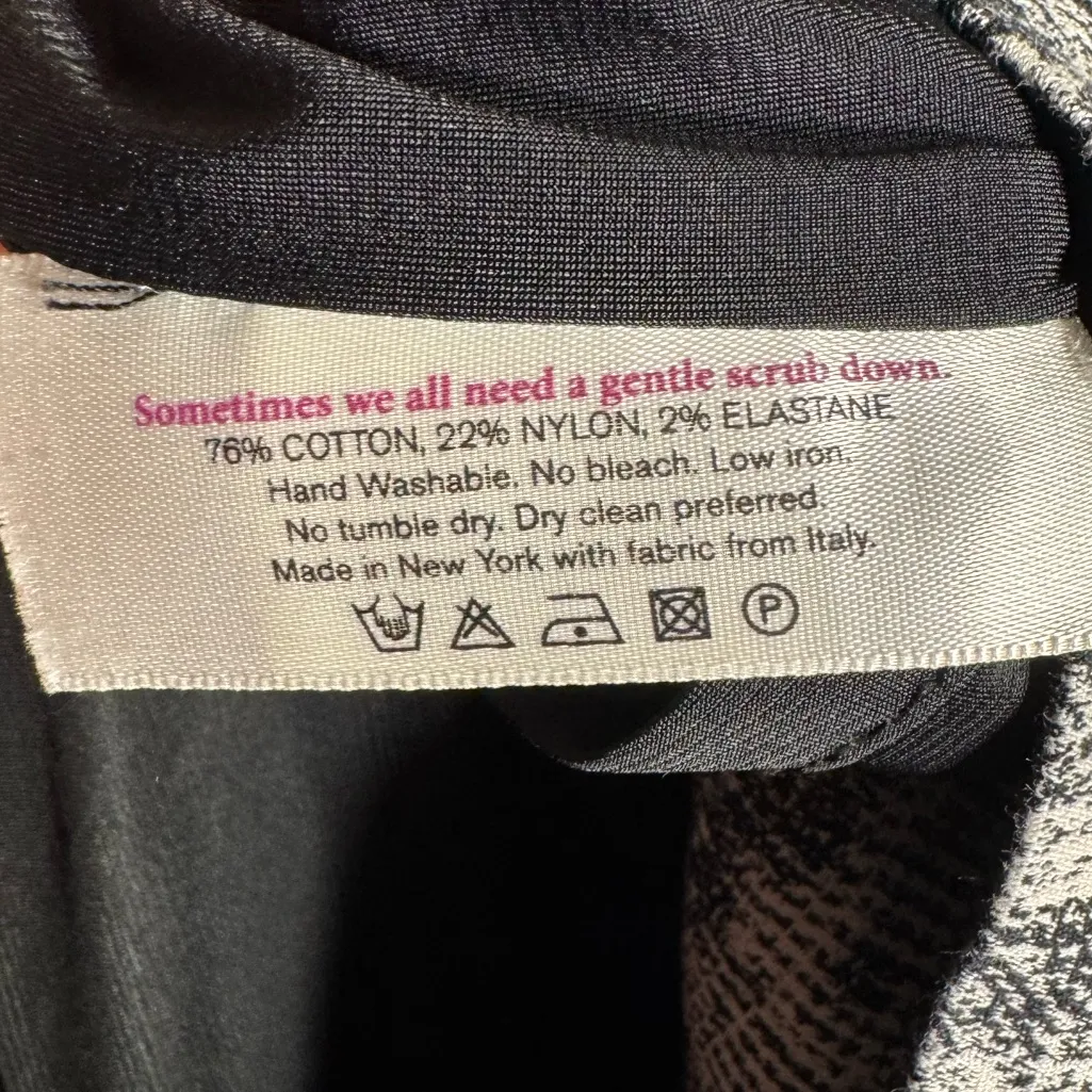 MM Lafleur New York Womens Noho Pencil Skirt Knee Italy Fabric Size 3+ Plus - Image 5