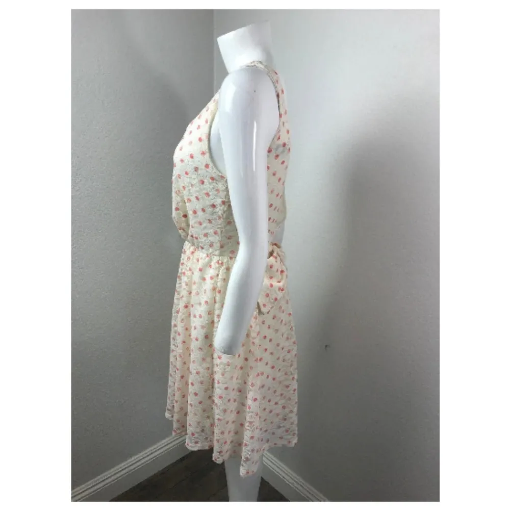 Jella Couture Dress Big Bow Polka Dot Medium USA - Image 7