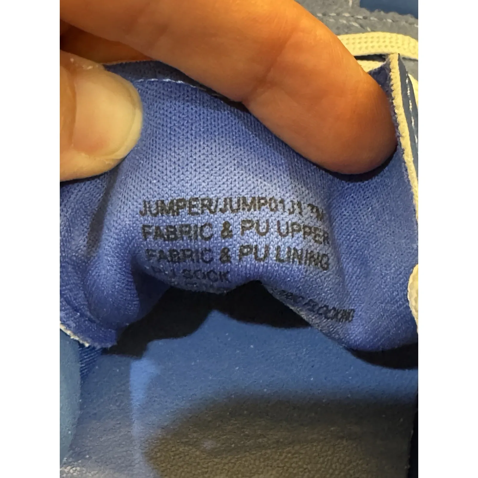 Madden Girl Women's Jumper Sneaker Blue White Tennis Shoe Size‎ 7 - Image 10