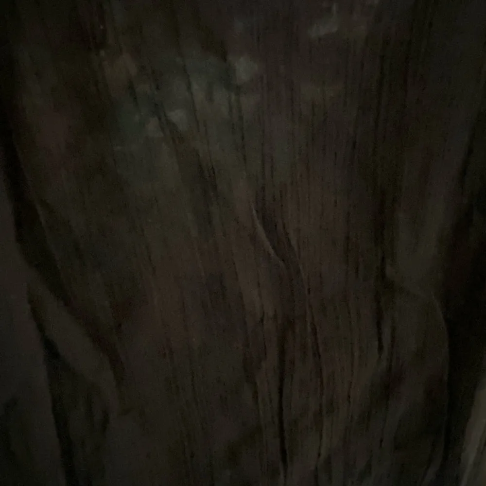 Old Navy Black Gauzy Oversized Womens Blouse Silver Embelished V Neck XS Bust 38 - Image 6