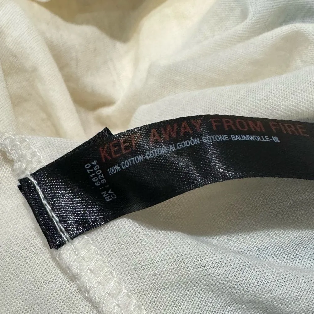 Urban Outfitters Out From Under White Cropped Tee Women’s Medium - Image 3