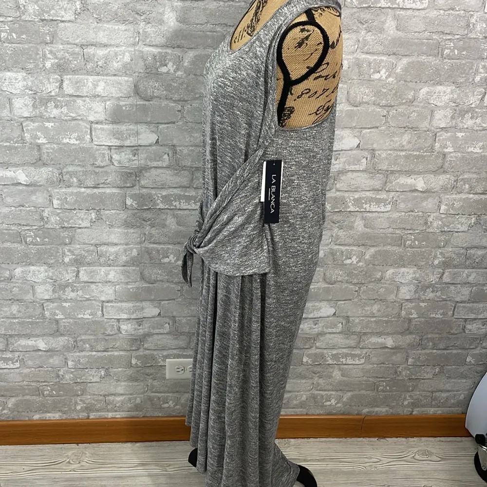 La Blanca Tie Front Maxi Dress - Image 3