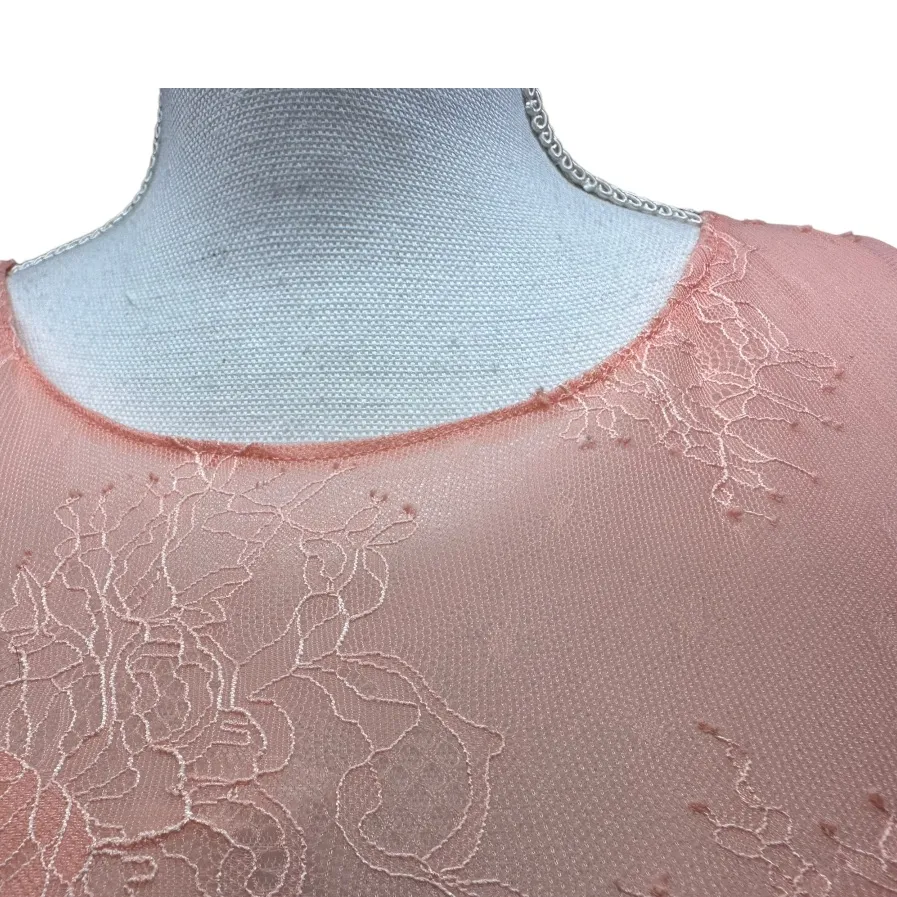 Azazie Peach /‎ Watermelon Color Prom Formal Event Dress - Image 6