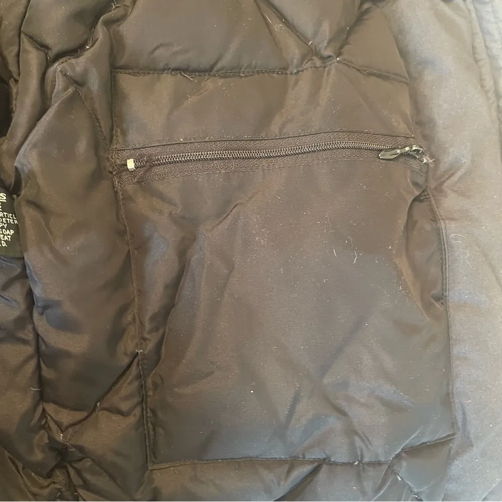 Vintage 80s 90s Profile Colorblock Goose Down Ski Jacket Medium Black Pink Aqua - Image 9