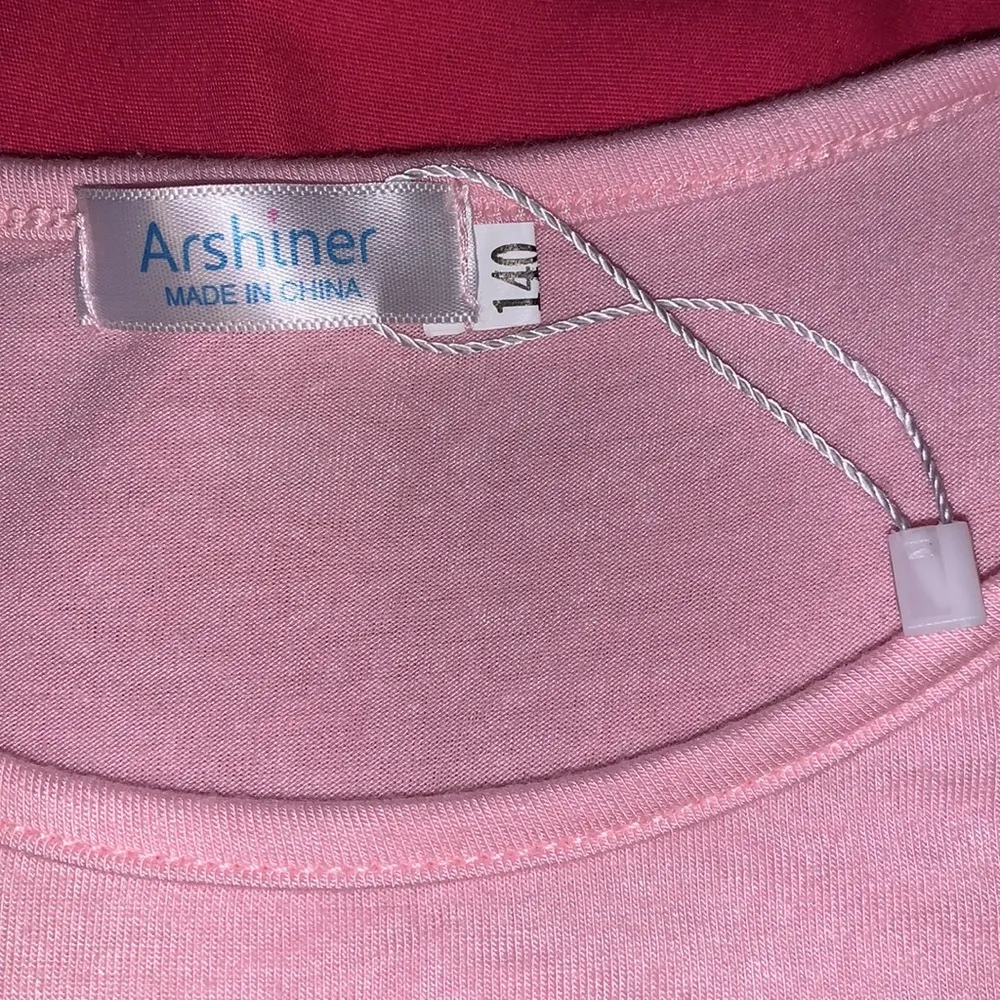 Arshiner pink sexy lace striped sleeve stretchy blouse - Image 3