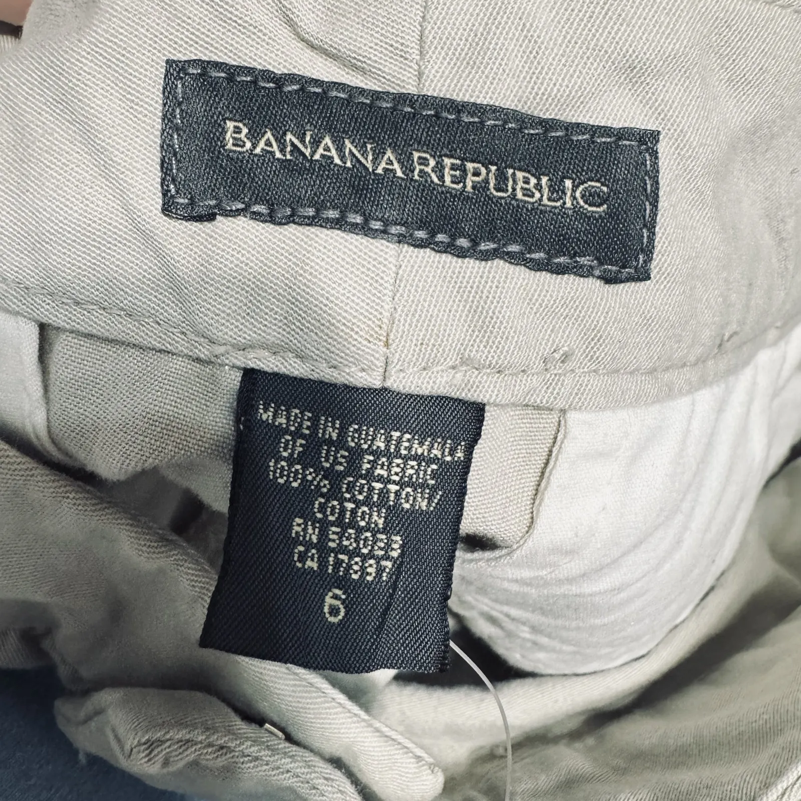 NWT Banana Republic Harrison Dress Pants Womens 6 khaki stretch career office - Image 7