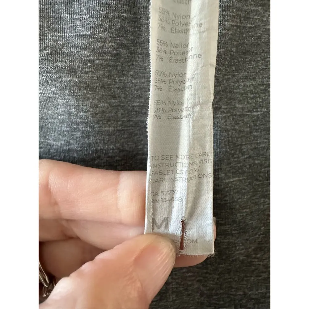 Fabletics Leggings Women’s Medium Gray Musetta High Waist Tight Activewear - Image 5