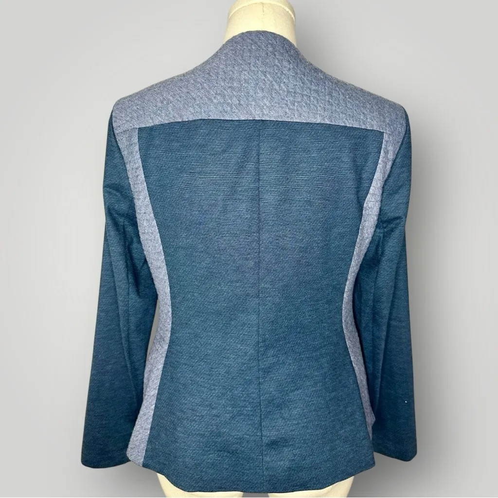 Lane Bryant Two-Tone Blue Blazer (929) - Image 3