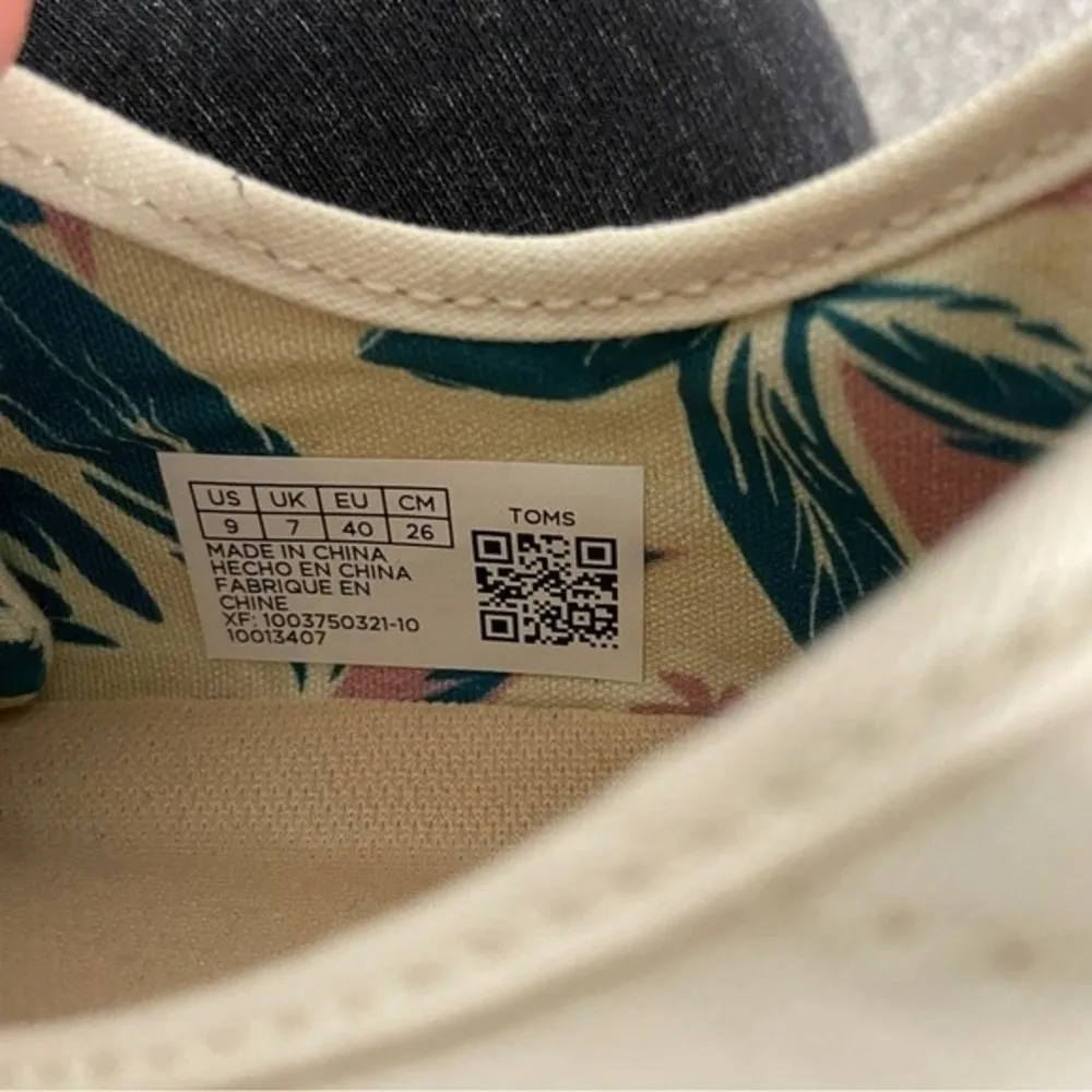 Toms  Trvl Lite Low Trainers Canvas Size 9 NWT - Image 10