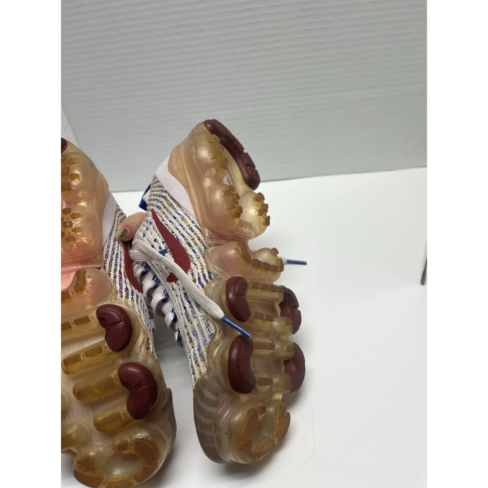 Nike Air VaporMax Flyknit 3 Light Violet Noble Red Women's 7.5 | AJ6910-501 - Image 5