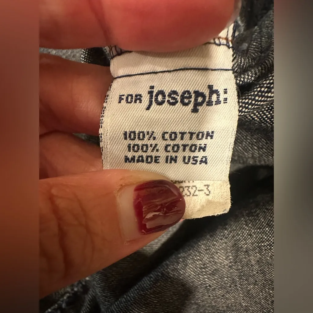 Joseph Dark Blue Jean Jacket - Image 7